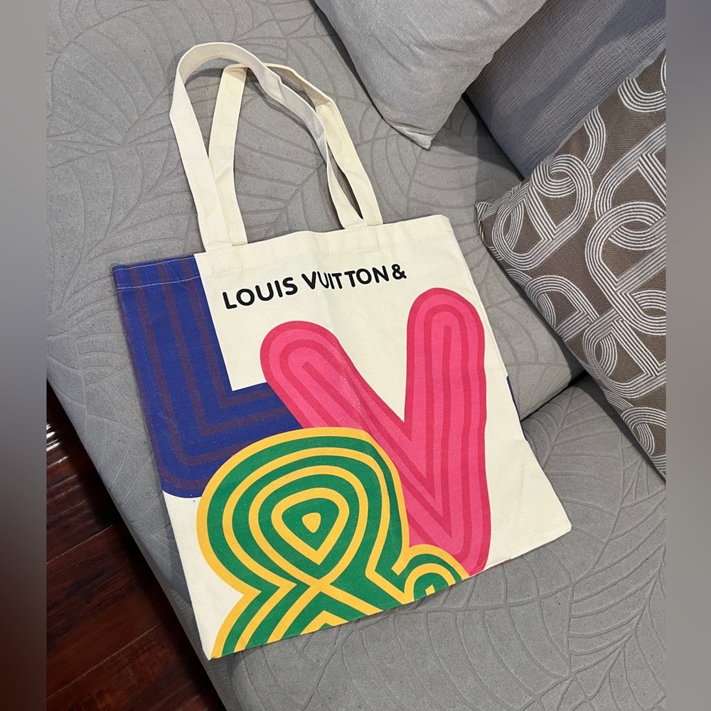 Louis Vuitton Multicolor Canvas Tote NEW - Picture 4 of 16